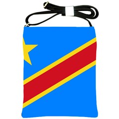 Flag Of The Democratic Republic Of The Congo Shoulder Sling Bag by abbeyz71