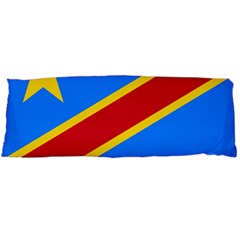 Flag Of The Democratic Republic Of The Congo Body Pillow Case (dakimakura) by abbeyz71