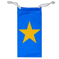 Flag Of The Democratic Republic Of The Congo, 2003-2006 Jewelry Bag by abbeyz71