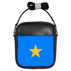 Flag Of The Democratic Republic Of The Congo, 2003-2006 Girls Sling Bag by abbeyz71