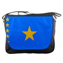 Flag Of The Democratic Republic Of The Congo, 2003-2006 Messenger Bag by abbeyz71