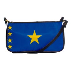 Flag Of The Democratic Republic Of The Congo, 1997-2003 Shoulder Clutch Bag by abbeyz71