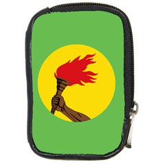 Flag Of Zaire Compact Camera Leather Case by abbeyz71