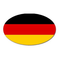 Flag Of Germany Oval Magnet by abbeyz71
