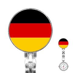 Flag Of Germany Stainless Steel Nurses Watch by abbeyz71