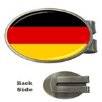 Flag of Germany Money Clips (Oval)  Front