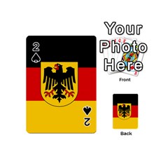 Sate Flag Of Germany  Playing Cards 54 Designs (mini) by abbeyz71