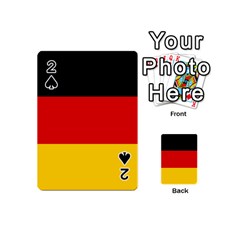 Flag Of Germany Playing Cards 54 Designs (mini) by abbeyz71