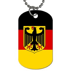 Flag Of Germany  Dog Tag (one Side) by abbeyz71