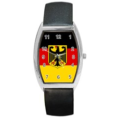 Flag Of Germany  Barrel Style Metal Watch by abbeyz71