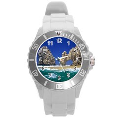 Arch Of Cabo San Lucas Round Plastic Sport Watch (l)