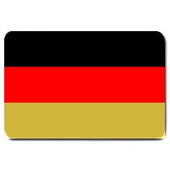 Metallic Flag Of Germany Large Doormat  by abbeyz71