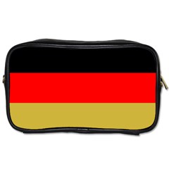 Metallic Flag Of Germany Toiletries Bag (two Sides)