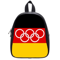 Olympic Flag of Germany, 1960-1968 School Bag (Small)