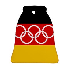 Olympic Flag of Germany, 1960-1968 Bell Ornament (Two Sides)