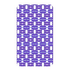 Purple  White  Abstract Pattern Memory Card Reader (rectangular) by BrightVibesDesign