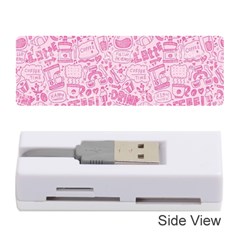 Coffee Pink Memory Card Reader (stick) by Amoreluxe