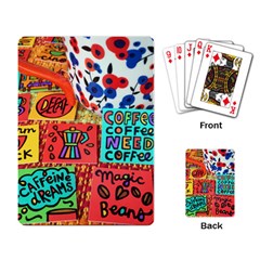 Need Coffee Playing Cards Single Design (rectangle)