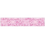 coffee pink Large Flano Scarf  Front