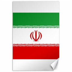 Flag Of Iran Canvas 24  X 36  by abbeyz71