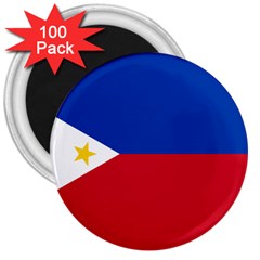 Philippines Flag Filipino Flag 3  Magnets (100 Pack) by FlagGallery