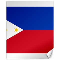 Philippines Flag Filipino Flag Canvas 16  X 20  by FlagGallery