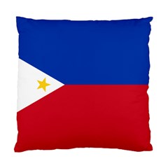 Philippines Flag Filipino Flag Standard Cushion Case (two Sides) by FlagGallery