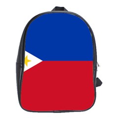 Philippines Flag Filipino Flag School Bag (xl) by FlagGallery
