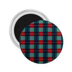 Pattern Texture Plaid 2.25  Magnets