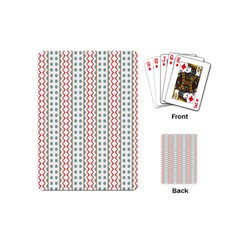 Pattern Line Background Wallpaper Playing Cards Single Design (mini) by Mariart