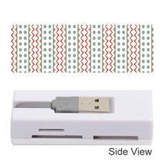 Pattern Line Background Wallpaper Memory Card Reader (Stick)