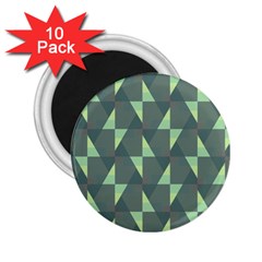 Texture Triangle 2 25  Magnets (10 Pack)  by Alisyart