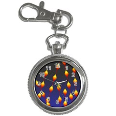 Flower Buds Floral Night Key Chain Watches