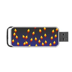 Flower Buds Floral Night Portable USB Flash (Two Sides)