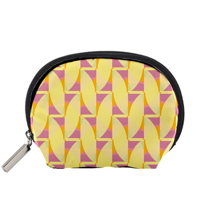 Yellow Pink Accessory Pouch (Small)