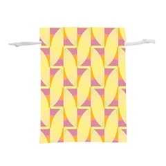 Yellow Pink Lightweight Drawstring Pouch (s)