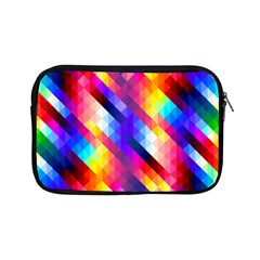 Abstract Blue Background Colorful Pattern Apple Ipad Mini Zipper Cases