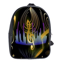 Background Level Clef Note Music School Bag (large) by HermanTelo