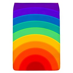 Rainbow Background Colorful Removable Flap Cover (s) by HermanTelo