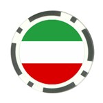 Flag of Iran (1964–1980) Poker Chip Card Guard (10 pack) Front