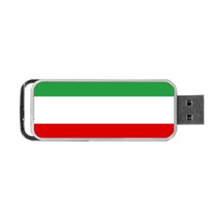 Flag Of Iran (1964–1980) Portable Usb Flash (two Sides) by abbeyz71