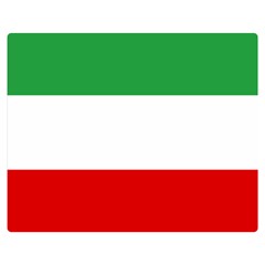 Flag Of Iran (1964–1980) Double Sided Flano Blanket (medium)  by abbeyz71