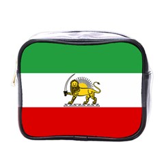 State Flag Of The Imperial State Of Iran, 1907-1979 Mini Toiletries Bag (one Side) by abbeyz71