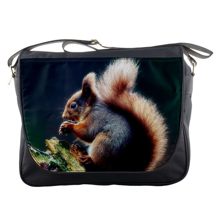 Squirrel Messenger Bag