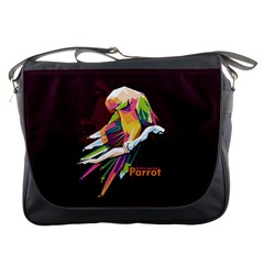 Parrot Bird Messenger Bag by trulycreative