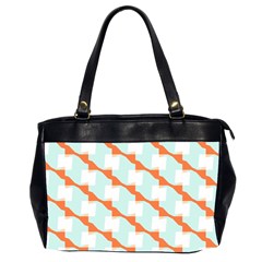 Wallpaper Chevron Oversize Office Handbag (2 Sides) by HermanTelo