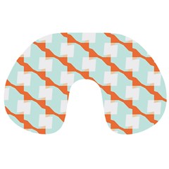 Wallpaper Chevron Travel Neck Pillow