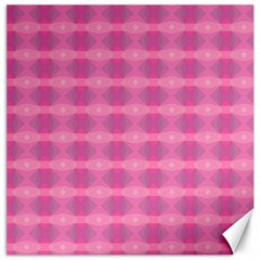 Pink Canvas 16  X 16  by HermanTelo