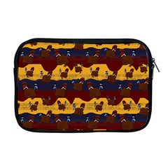 Turkey Pattern Apple Macbook Pro 17  Zipper Case by bloomingvinedesign