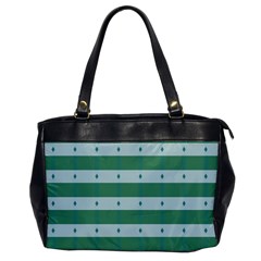Pattern Triangle Oversize Office Handbag